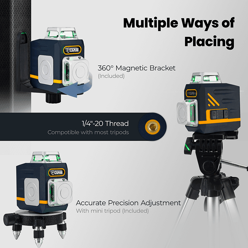 Cigman - CIGMAN CM720 2*360° Laser Level